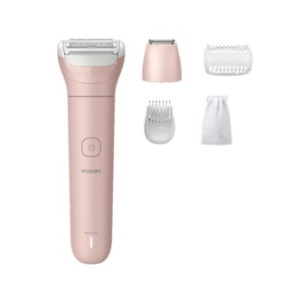 Lady Shaver Series 6000 Cordless Wet & Dry Shaver w/ 4 Accessories